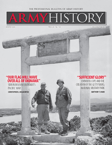 Army History Magazine